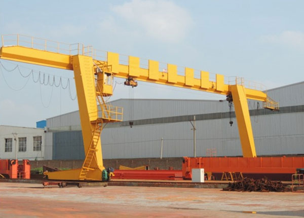L-type single girder gantry crane for sale
