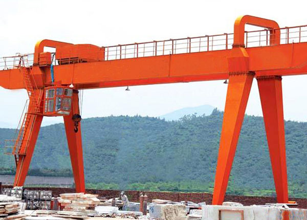 A type double girder gantry crane for sale