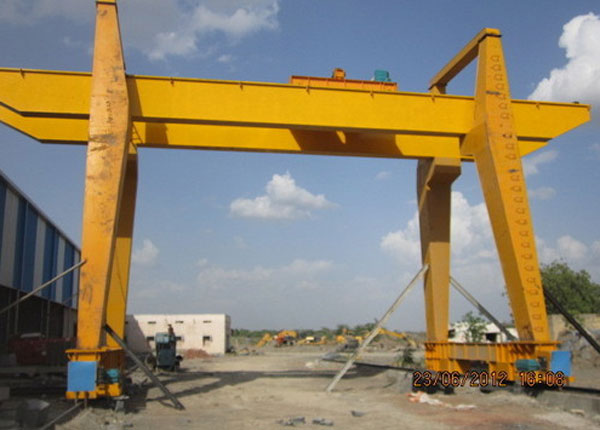 Double girder 50 ton gantry crane for sale