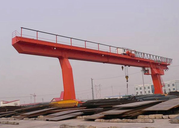 L-type single girder gantry crane 20 ton