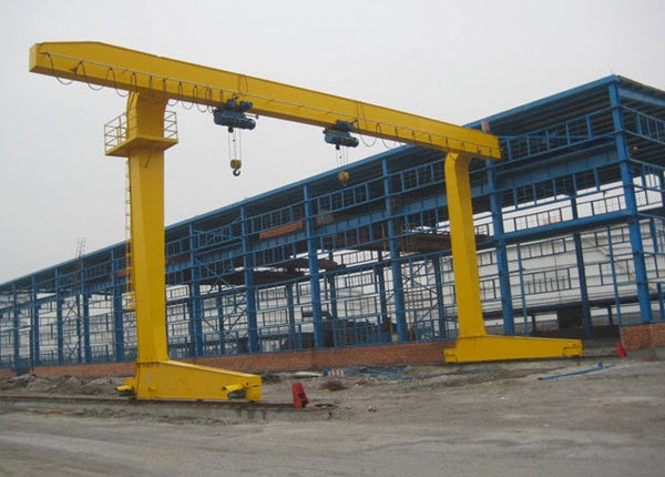 L types single girder gantry crane